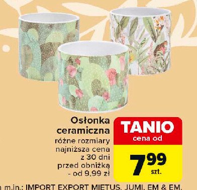 Osłonka ceramiczna promocja