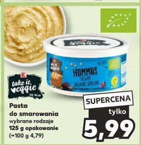 Hummus K-take it veggie promocja