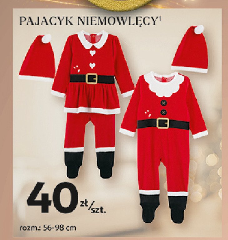 Pajacyk niemowlęcy Auchan inextenso promocja