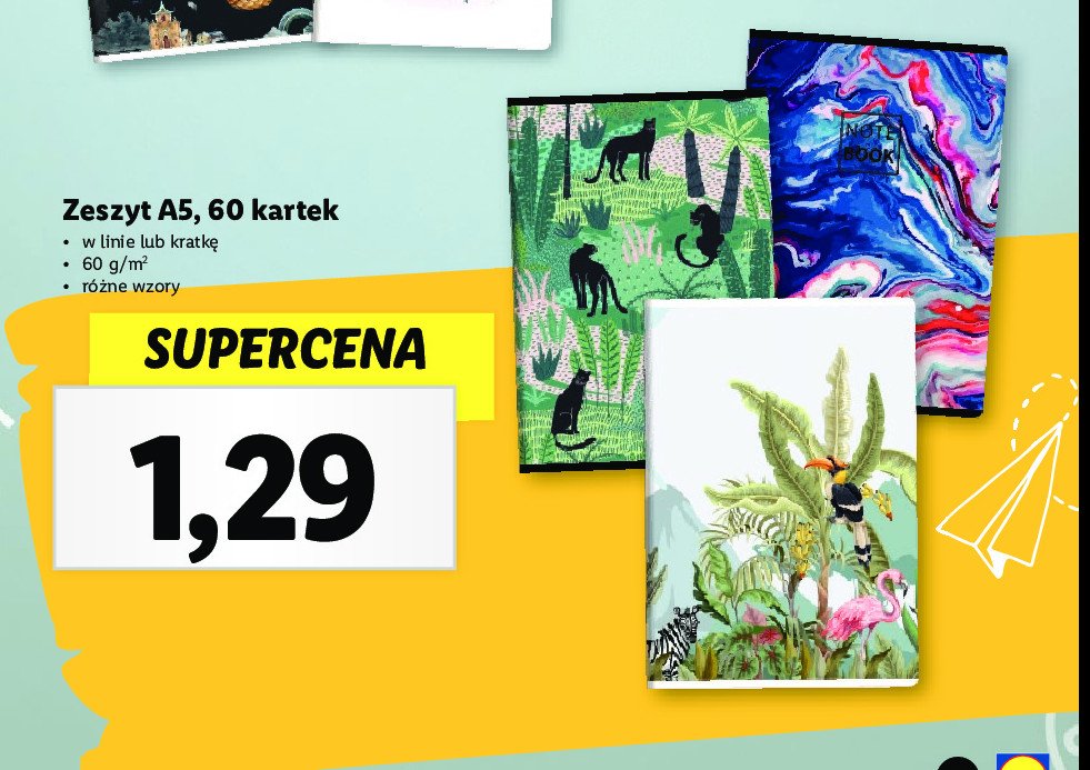 Zeszyt a5/60 k kratka promocja