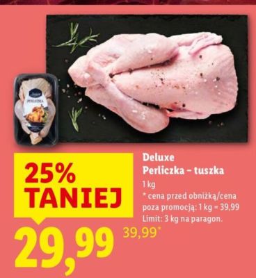 Perliczka - tuszka promocja w Lidl