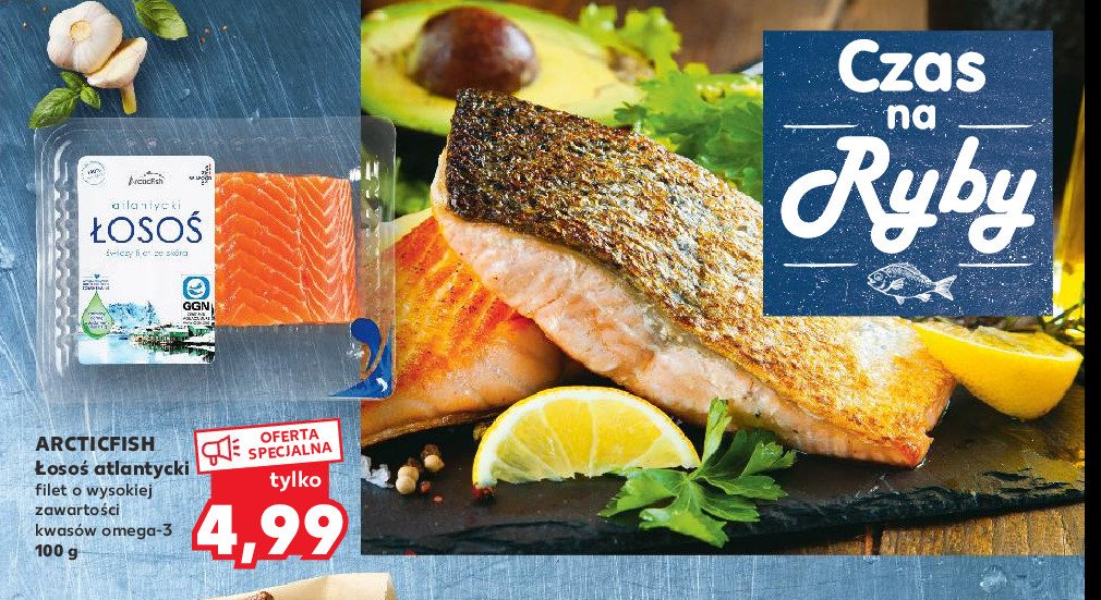 Łosoś atlantycki Arctic fish promocja w Kaufland
