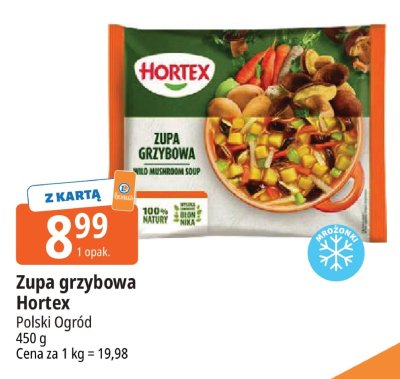 Zupa grzybowa Hortex Polski Ogród promocja w Leclerc
