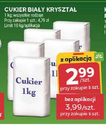 Cukier biały kryształ promocja w Kaufland