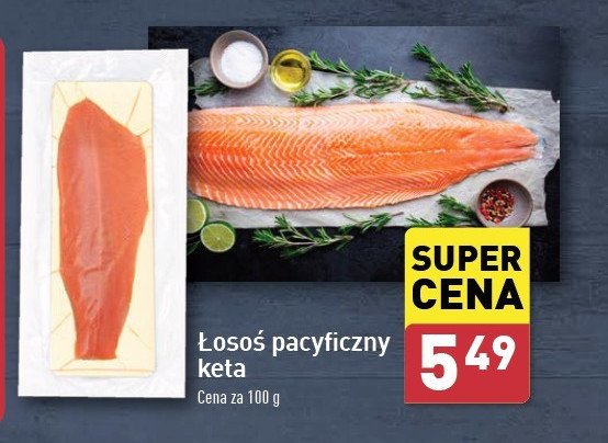 Łosoś pacyficzny keta promocja