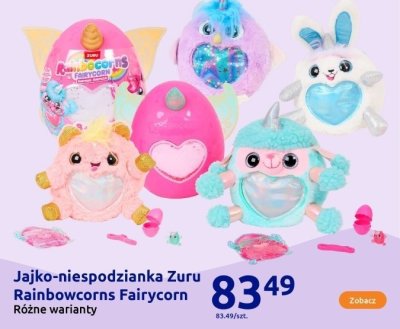 Jajko-niespodzianka Rainbowcorns Fairycorn promocja w Action