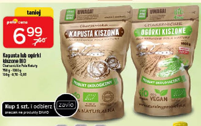 Og贸rki kiszone Charsznica promocja