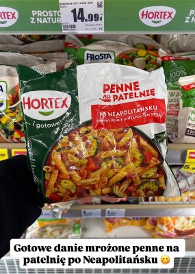 Makaron na patelnię - penne po neapolitańsku promocja w Intermarche