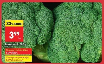 Brokuł opak. 500 g promocja w Biedronka