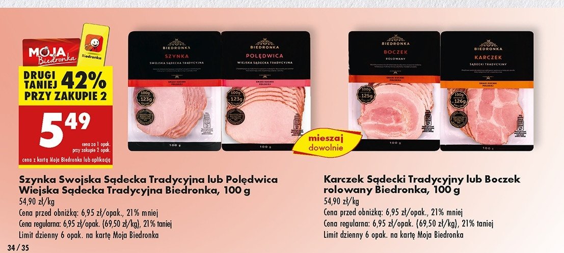 Karczek sądecki tradycyjny Biedronka promocja