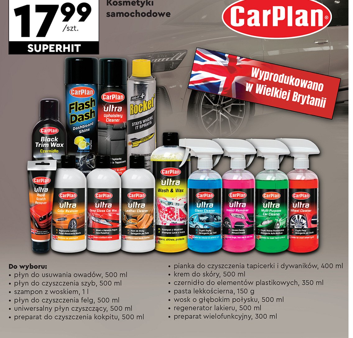 Pasta t-cut Carplan promocja