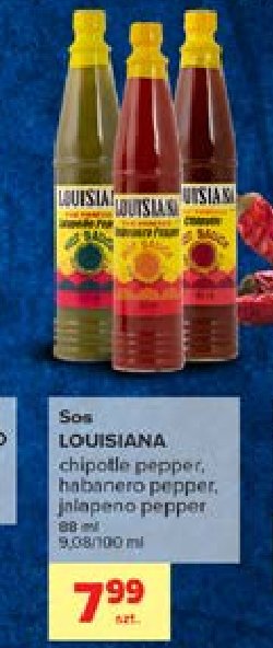 Sos jalapeno Louisiana gold promocja