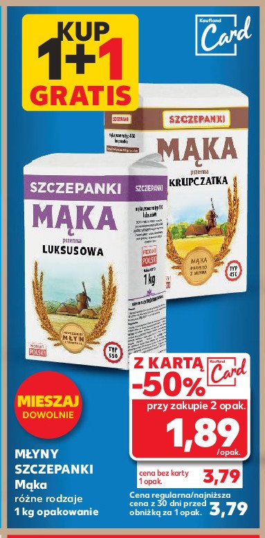 Krupczatka Szczepanki promocja w Kaufland