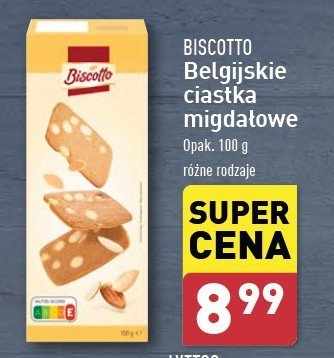 Ciastka z migdałami Biscotto promocja