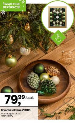 Bombki szklane VITBIS promocja w Leroy Merlin