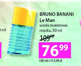 Woda toaletowa Bruno banani promocja