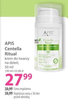 Krem do twarzy Centella Ritual na dzień promocja w Hebe