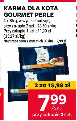 Karma dla kota mi臋sny duet Purina gourmet perle promocja