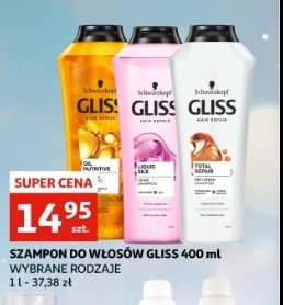 Szampon do włosów łamliwych i matowych Gliss kur promocja