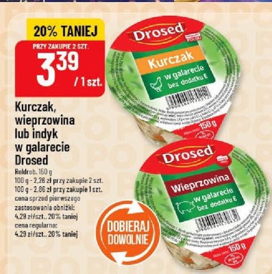 Wieprzowina Drosed w galarecie promocja w POLOmarket