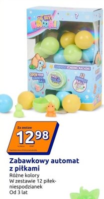 Zabawkowy automat z piłkami promocja w Action