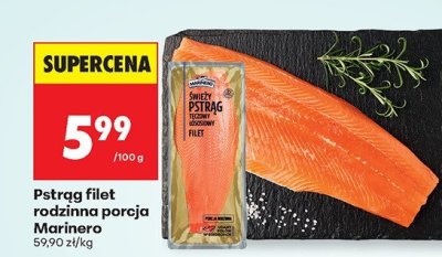 Pstrąg filet rodzinna porcja  promocja w Biedronka