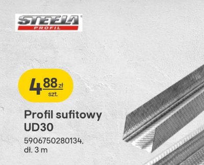 Profil sufitowy UD30 promocja w Castorama