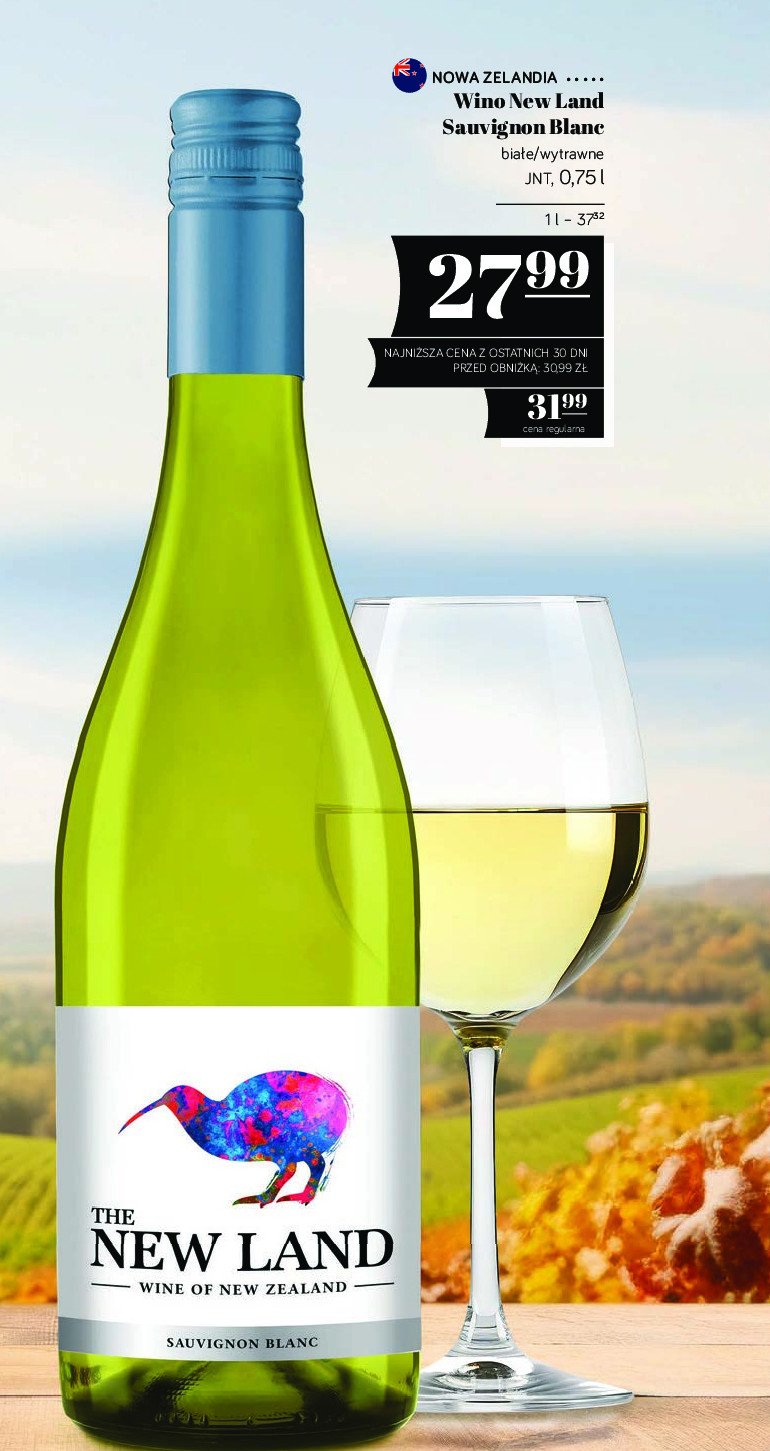 Wino New zeland sauvignon blanc promocja w POLOmarket