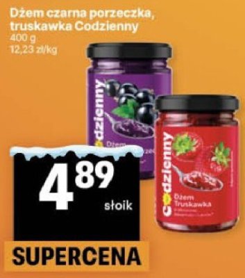 Dżem czarna porzeczka, truskawka Codzienny promocja w Delikatesy Centrum