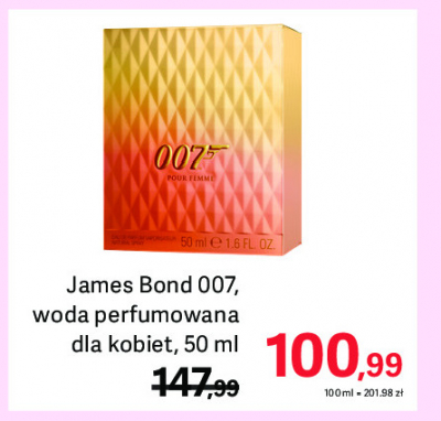 Woda perfumowana James bond 007 promocja