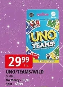 Gra UNO/TEAMS/WILD promocja w Leclerc