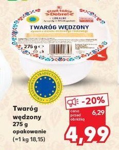 Twaróg wędzony K-classic stąd takie dobre! promocja w Kaufland