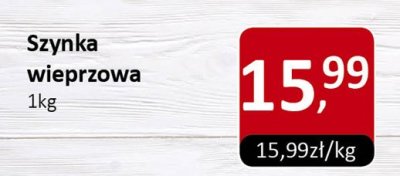 Szynka wieprzowa promocja w Market Point