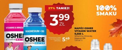 Napój Oshee Vitamin Water 0,555 L Witaminy-Minerały, Magnez+B6 promocja w Duży Ben