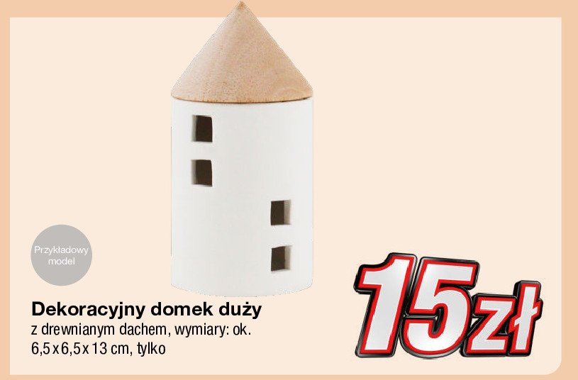 Domek dekoracyjny du偶y promocja