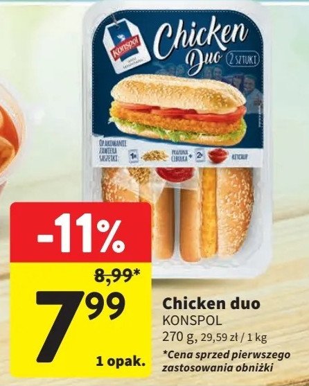 Chicken duo Konspol promocja