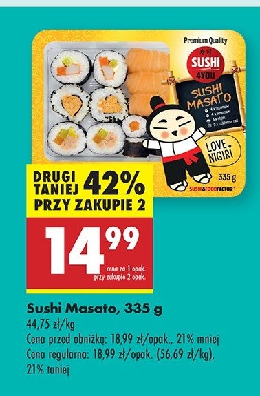 Sushi masato Sushi 4you promocja