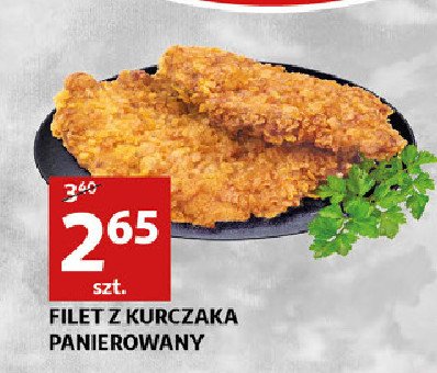 Filet z kurczaka panierowany z grilla Auchan bufet promocja