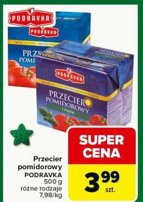 Przecier pomidorowy PODRAVKA promocja w Carrefour Market