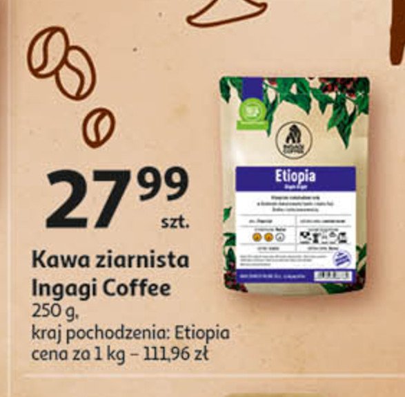 Kawa Gorilla coffee etiopia promocja