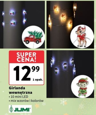 Girlanda wewnętrzna 10 LED mini promocja w Intermarche