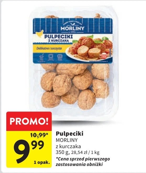 Pulpeciki z kurczaka Morliny promocja