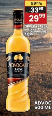 Advocat 500ml promocja w Wafelek