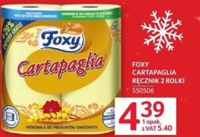 Foxy Cartapaglia ręcznik 2 rolki promocja w Selgros
