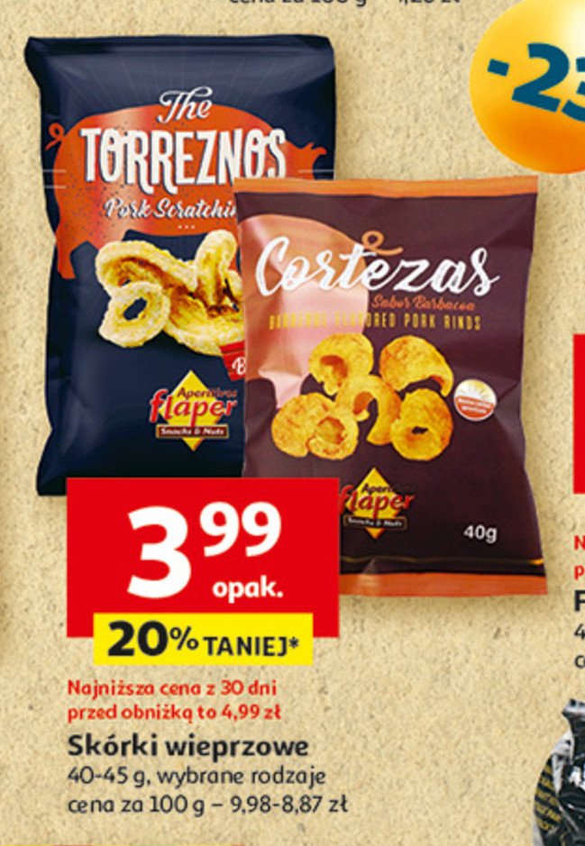 Sk贸rki wieprzowe FLAPER promocja