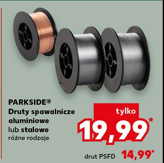 Drut spawalniczy psfd Parkside promocja w Kaufland