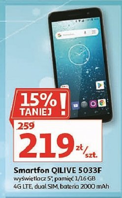 Smartfon 5033f Qilive promocja