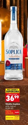 Wódka Soplica 40%, 700 ml promocja w Biedronka