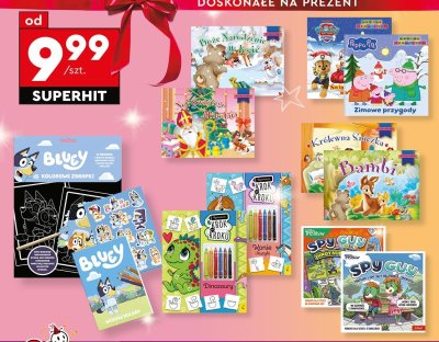 Książki dla dzieci na prezent promocja w Biedronka