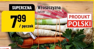 Włoszczyzna pęczek promocja w POLOmarket